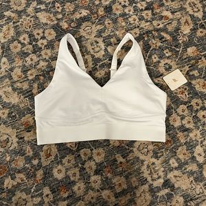 NWT Fabletics XL All Day Every Day Bra White